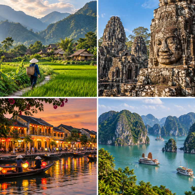 LA MAGIA DE VIETNAM Y CAMBOYA