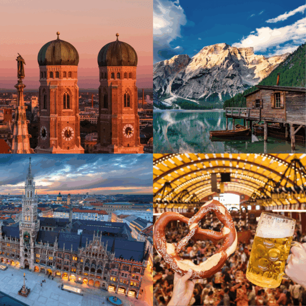Viaje a Múnich y Tirol: paisajes alpinos, cultura bávara y tradición alemana