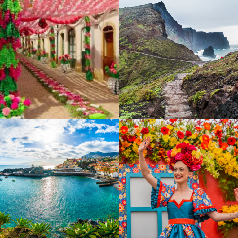 MADEIRA: FIESTA DE LAS FLORES Y PAISAJES DEL ATLÁNTICO