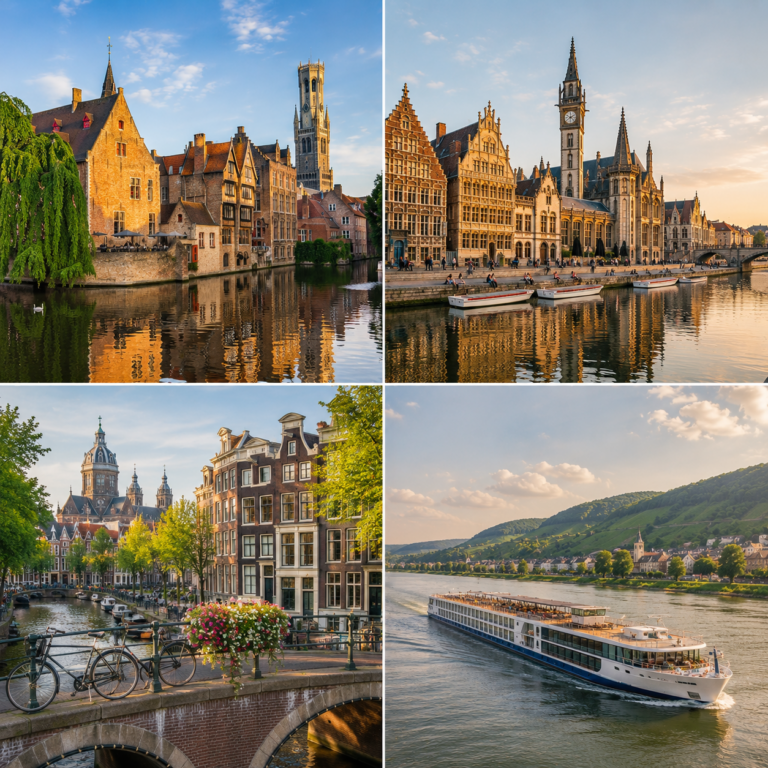 CRUCERO FLUVIAL EN PRIMAVERA (Bélgica y Paises Bajos)