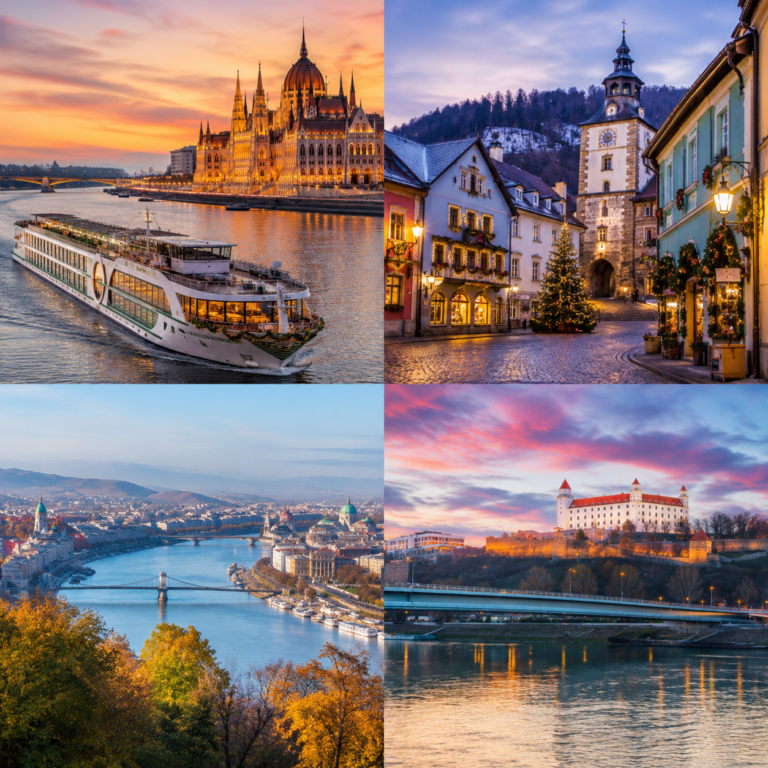MERCADILLOS DE NAVIDAD EN CRUCERO POR EL DANUBIO (Viena, Budapest y Bratislava)